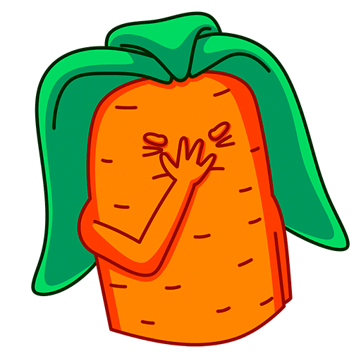VK Sticker Carrot #17