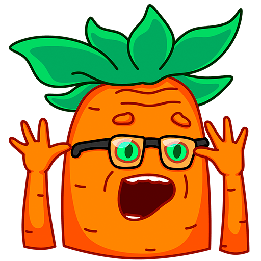 VK Sticker Carrot #31
