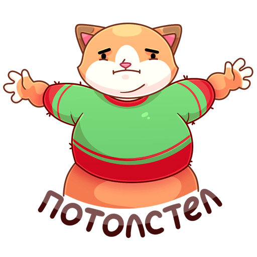 VK Sticker Cat and Mouse #14