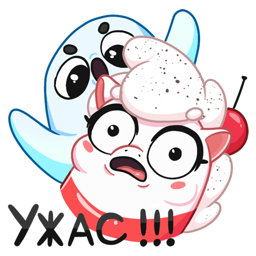 VK Sticker Cherry Ice Creamy #17