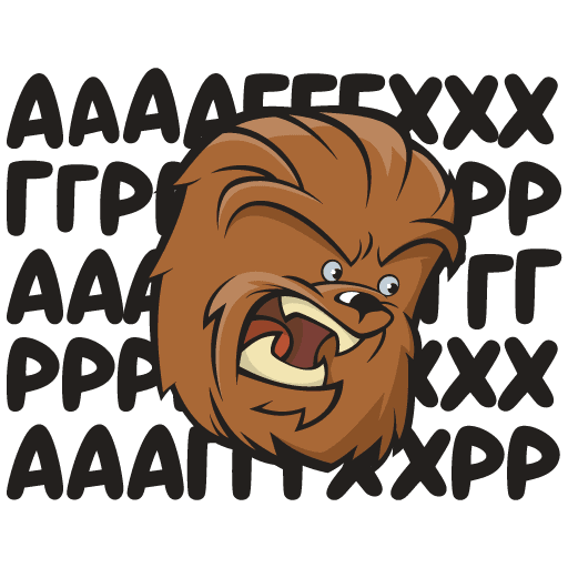 VK Sticker Chewie #18
