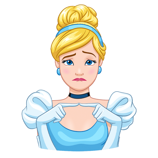 VK Sticker Cinderella #10
