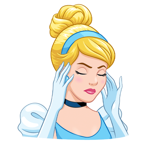 VK Sticker Cinderella #16
