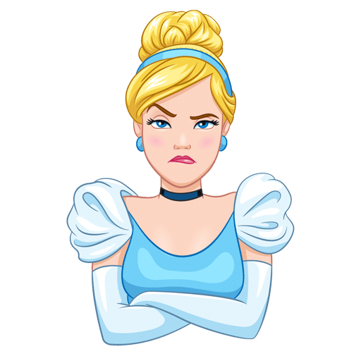 VK Sticker Cinderella #17