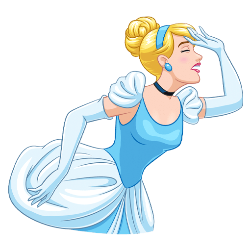 VK Sticker Cinderella #19