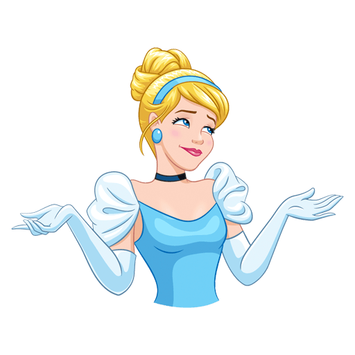 VK Sticker Cinderella #21
