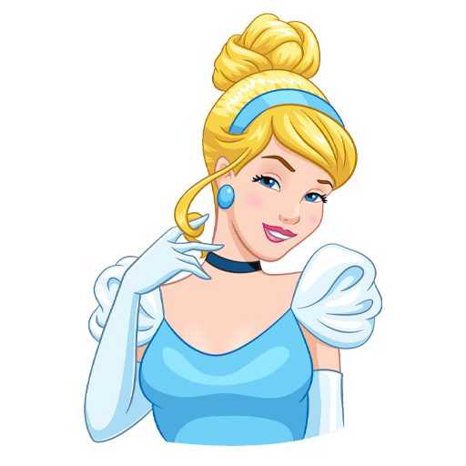 VK Sticker Cinderella #29
