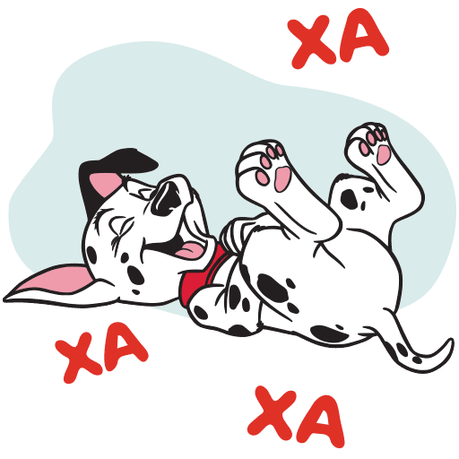 VK Sticker 101 Dalmatians #2
