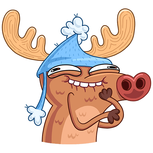 VK Sticker Deer #4