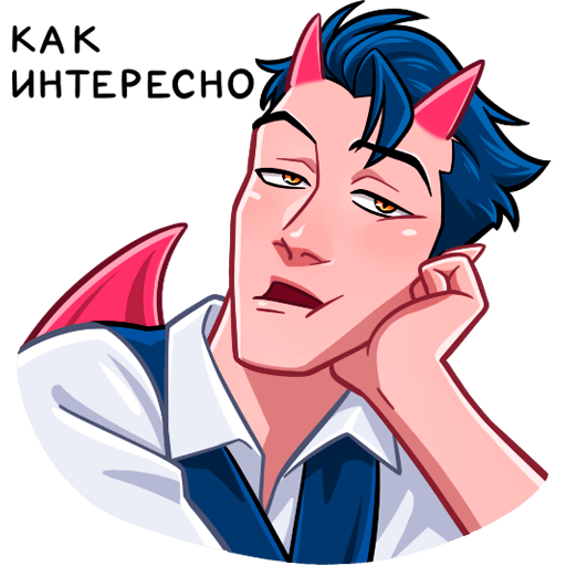 VK Sticker Devil #38
