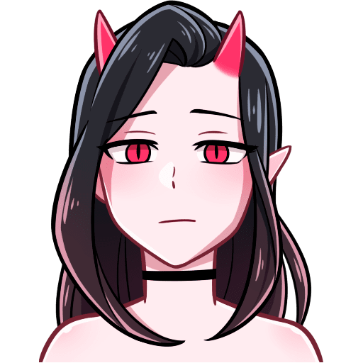 VK Sticker Devil and Demoness #31