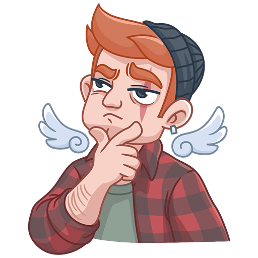 VK Sticker Disappointed Cupid #13