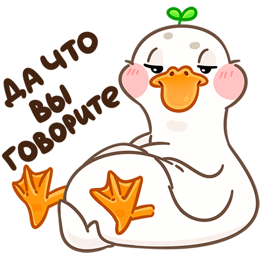 VK Sticker Ducky #14