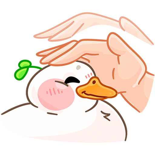 VK Sticker Ducky #43