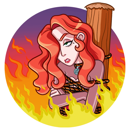VK Sticker Fiery Laviniya #18