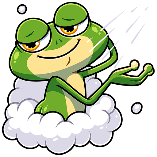 VK Sticker Froggy #18