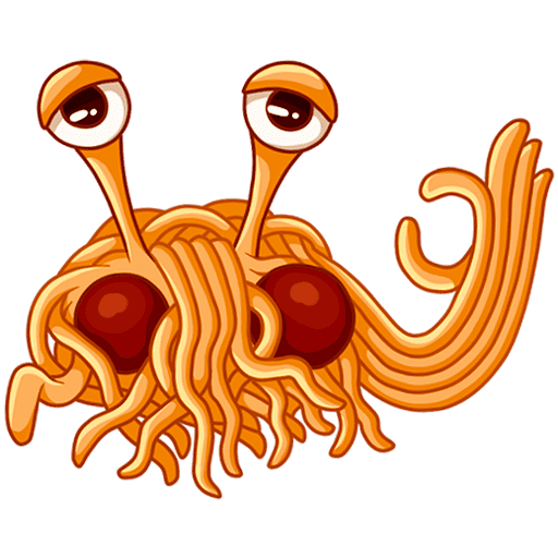 VK Sticker Pastafarianism #6