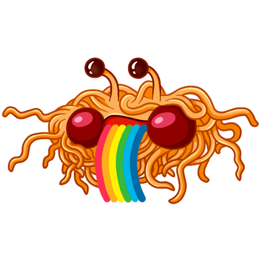 VK Sticker Pastafarianism #11