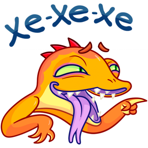 VK Sticker Geckosha #14