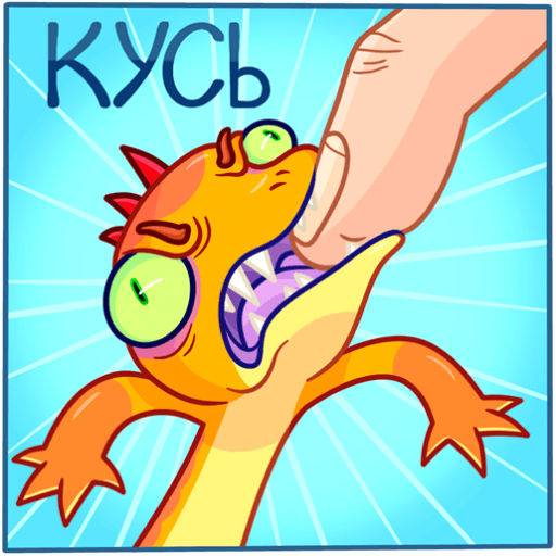 VK Sticker Geckosha #16