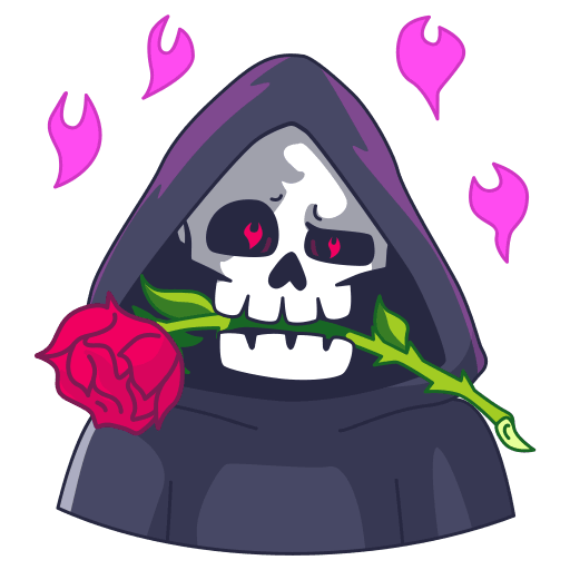 VK Sticker Grim Reaper #10