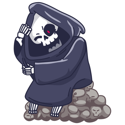 VK Sticker Grim Reaper #13