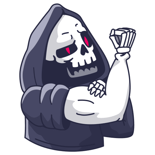 VK Sticker Grim Reaper #18