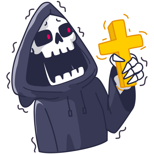 VK Sticker Grim Reaper #22