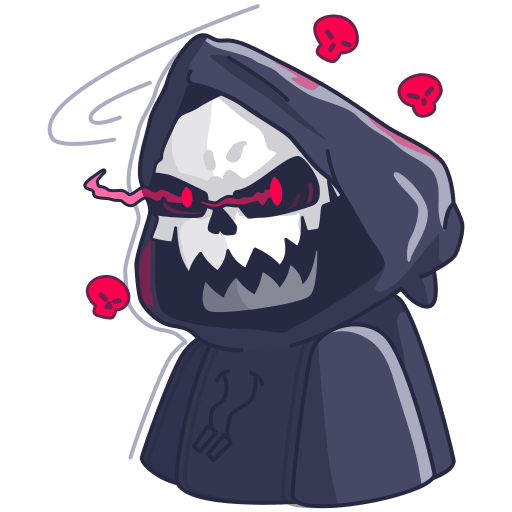 VK Sticker Grim Reaper #25