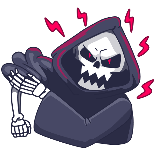 VK Sticker Grim Reaper #26