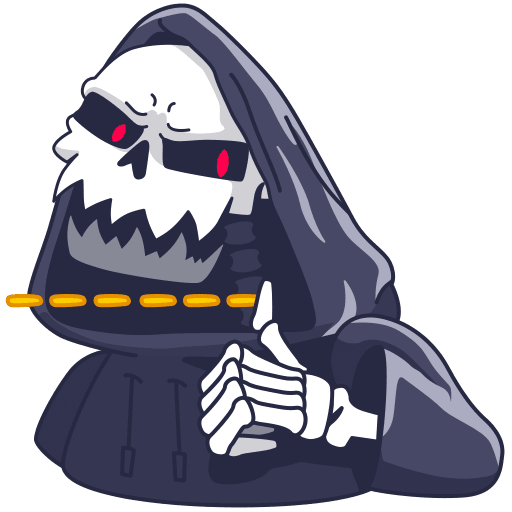 VK Sticker Grim Reaper #27