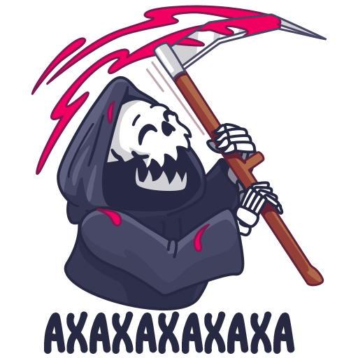 VK Sticker Grim Reaper #28
