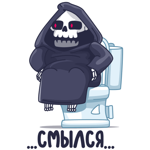 VK Sticker Grim Reaper #30