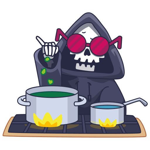 VK Sticker Grim Reaper #32
