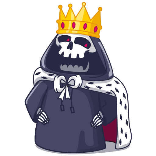 VK Sticker Grim Reaper #42