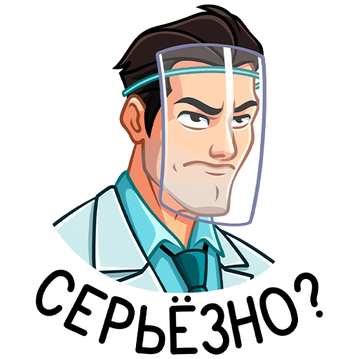 VK Sticker Head Doctor #7