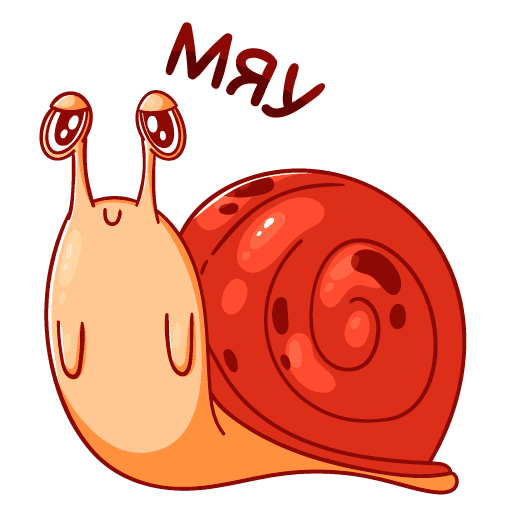 VK Sticker Henry the Snail #27