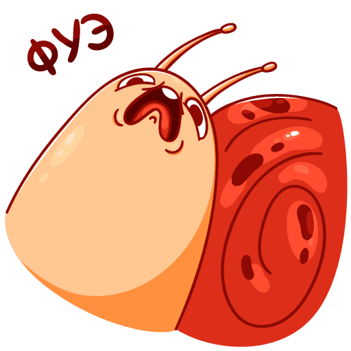 VK Sticker Henry the Snail #48
