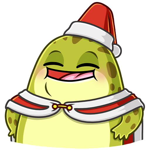 VK Sticker Holiday Ms. Toad #9
