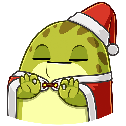 VK Sticker Holiday Ms. Toad #11
