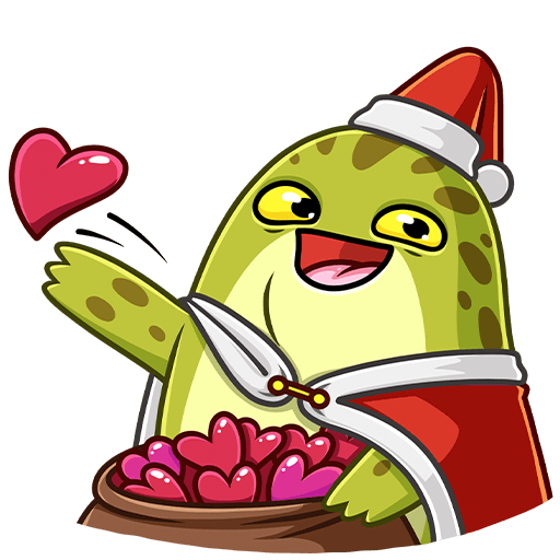 VK Sticker Holiday Ms. Toad #13