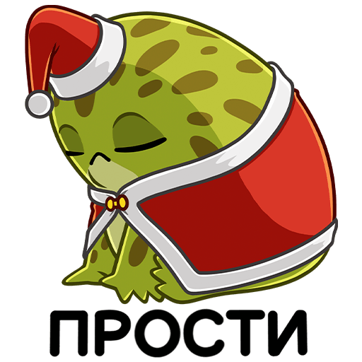 VK Sticker Holiday Ms. Toad #19