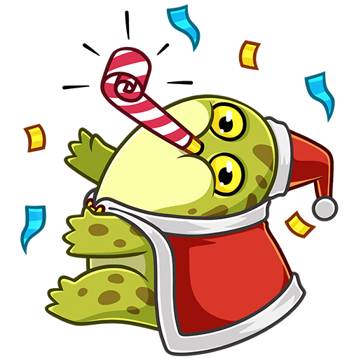 VK Sticker Holiday Ms. Toad #23