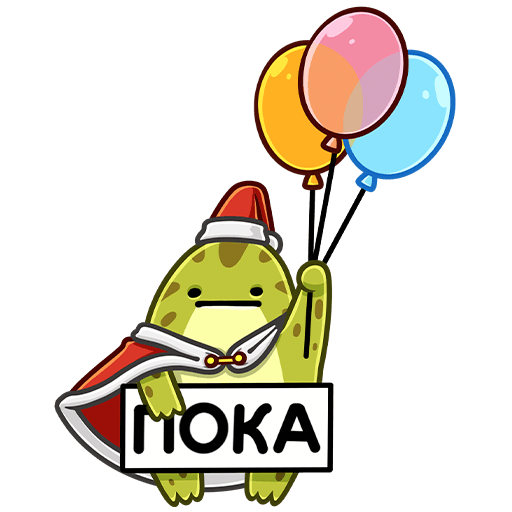 VK Sticker Holiday Ms. Toad #33