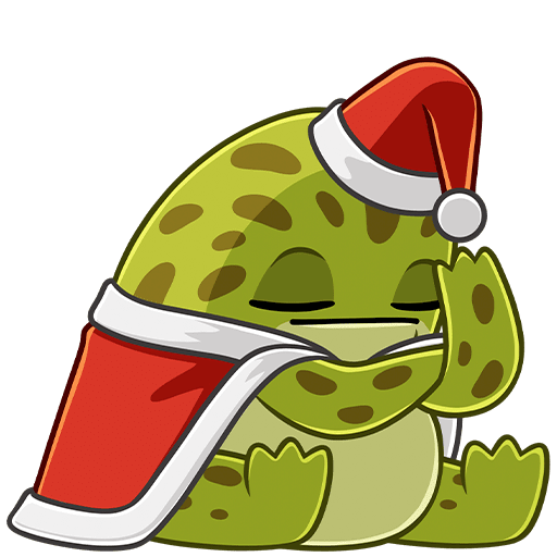 VK Sticker Holiday Ms. Toad #37