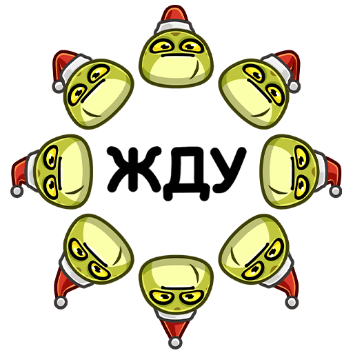 VK Sticker Holiday Ms. Toad #41