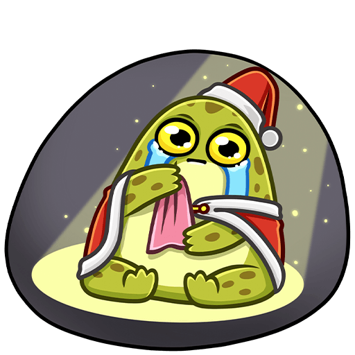 VK Sticker Holiday Ms. Toad #46