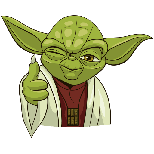 VK Sticker Holiday Yoda #7