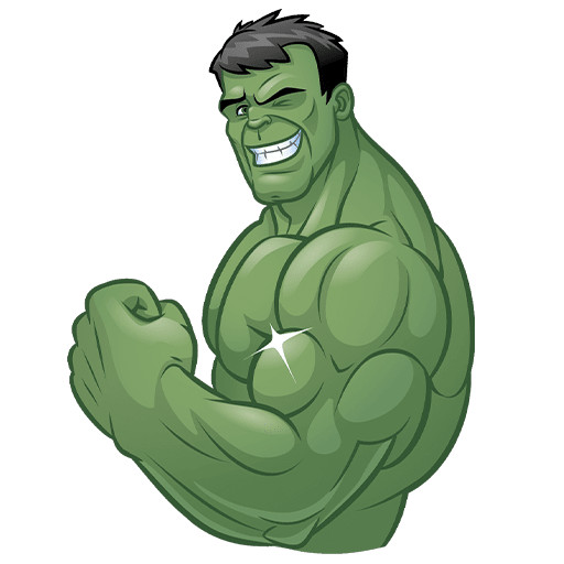 VK Sticker Hulk #2