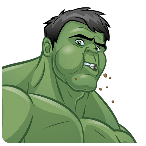 VK Sticker Hulk #9